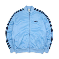 Adidas Retro Beckenbauer Jacke in Babyblau Größe M