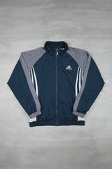 Adidas Retro Jacke - Farbe: Green - Größe: L - VintageR2