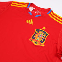 Adidas Retro Spanien Trikot 09/10 - Farbe: Red - Größe: S - VintageR2