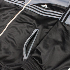 Adidas Retro Sportjacke - Farbe: Black - Größe: M - VintageR2