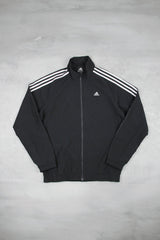 Adidas Retro Sportjacke - Farbe: Black - Größe: XL - VintageR2
