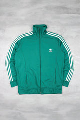 Adidas Retro Sportjacke - Farbe: Green - Größe: XXL - VintageR2