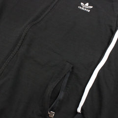 Adidas Retro Sweatjacke - Farbe: Black - Größe: L - VintageR2