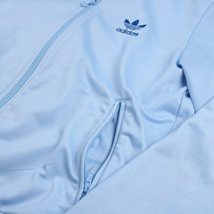 Adidas Trefoil Babyblue Jacke - Farbe: LightSkyBlue - Größe: M - VintageR2