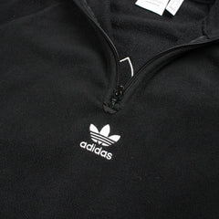 Adidas Trefoil Fleece Troyer - Farbe: Black - Größe: M - VintageR2