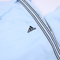 Adidas Vintage 3/4 Shorts - Farbe: LightSkyBlue - Größe: M - VintageR2