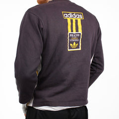Adidas Vintage Adibreak Pullover - Farbe: Black - Größe: M - VintageR2