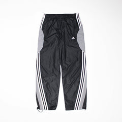 Adidas Vintage Baggy Glanz Trackpants - Farbe: Black - Größe: M - VintageR2