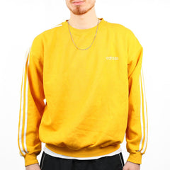 Adidas Vintage Boxxy Sweater - Farbe: Gold - Größe: L - VintageR2
