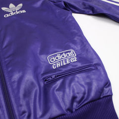 Adidas Vintage Chile 62 Firebird Trackjacket Glanz - Farbe: Purple - Größe: S - VintageR2
