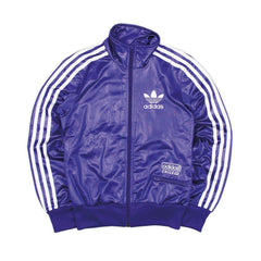 Adidas Vintage Chile 62 Firebird Trackjacket Glanz - Farbe: Purple - Größe: S - VintageR2