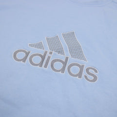 Adidas Vintage Embroid Sweater - Farbe: LightSkyBlue - Größe: XXL - VintageR2