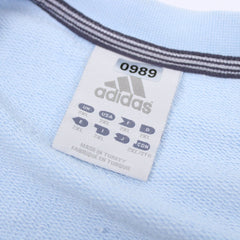 Adidas Vintage Embroid Sweater - Farbe: LightSkyBlue - Größe: XXL - VintageR2