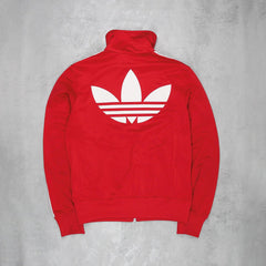 Adidas Vintage Firebird Jacke - Farbe: Red - Größe: M - VintageR2