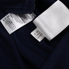 Adidas Vintage Firebird Jacke in Marineblau Weiß Größe S