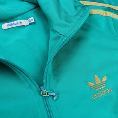 Adidas Vintage Firebird Trainingsjacke - Farbe: Turquoise - Größe: M - VintageR2