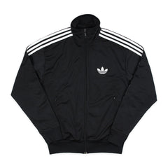 Adidas Vintage Firebird Trainingsjacke in Schwarz Weiß Größe XS