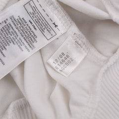 Adidas Vintage Firebird Trainingsjacke in Weiß Orange Größe L