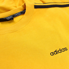 Adidas Vintage Pullover - Farbe: Gold - Größe: M - VintageR2