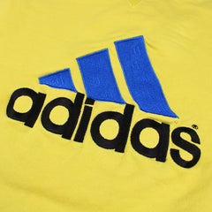 Adidas Vintage Pullover - Farbe: Gold - Größe: M - VintageR2