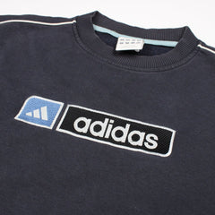 Adidas Vintage Pullover - Farbe: Navy - Größe: M - VintageR2