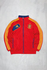 Adidas Vintage Spanien Sportjacke - Farbe: Red - Größe: M - VintageR2
