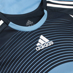 Adidas Vintage Sport T-Shirt - Farbe: LightSkyBlue - Größe: M - VintageR2