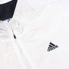 Adidas Vintage Sportjacke - Farbe: White - Größe: XL - VintageR2