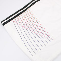 Adidas Vintage Trackpants Shorts - Farbe: White - Größe: M - VintageR2