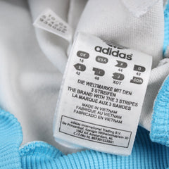 Adidas Vintage Trainingsjacke Babyblau - Farbe: White - Größe: L - VintageR2