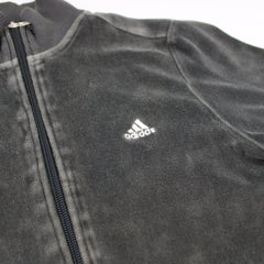 Adidas Vintage Velours Trainingsanzug - Farbe: Grey - Größe: S - VintageR2