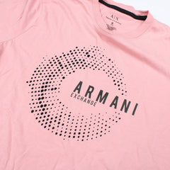 Armani Exchange Vintage T - Shirt - Farbe: Pink - Größe: S - VintageR2