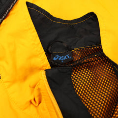 Asics Vintage Laufjacke - Farbe: Gold - Größe: S - VintageR2