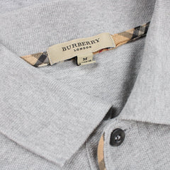 Burberry Vintage Polo Shirt - Farbe: Grey - Größe: XL - VintageR2