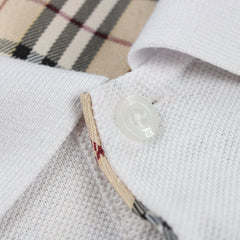 Burberry Vintage Polo Shirt - Farbe: White - Größe: XL - VintageR2