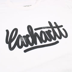 Carhartt S/S Graffiti Script T-Shirt - Farbe: White - Größe: XXL - VintageR2