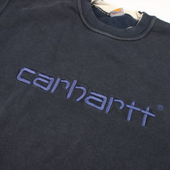 Carhartt Vintage Boxxy Sweater - Farbe: Navy - Größe: L - VintageR2