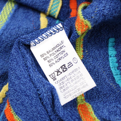 Carlo Colucci Strickpullover - Farbe: RoyalBlue - Größe: XL - VintageR2