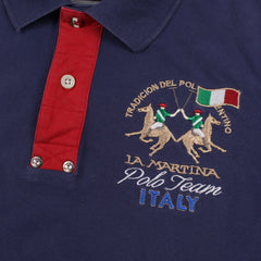 Chief Keef Italy Polo in Marineblau Größe M