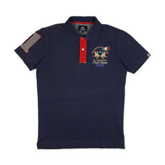 Chief Keef Italy Polo in Marineblau Größe M