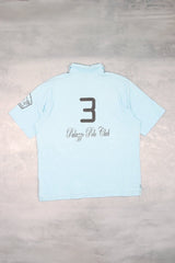 Chief Keef Polo - Farbe: LightSkyBlue - Größe: L - VintageR2