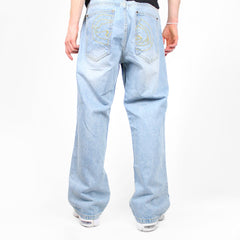 Ecko Unltd. Co. Baggy Jeans Vintage - Farbe: LightSkyBlue - Größe: XXL - VintageR2