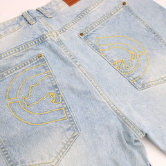 Ecko Unltd. Co. Baggy Jeans Vintage - Farbe: LightSkyBlue - Größe: XXL - VintageR2