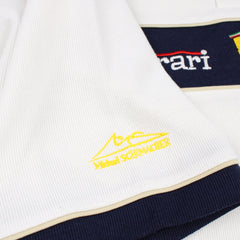 Ferrari Vintage Polo Shirt - Farbe: White - Größe: XXL - VintageR2