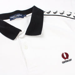 Fred Perry Germany T-Shirt - Farbe: White - Größe: L - VintageR2