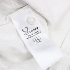 Fred Perry Polo Shirt - Farbe: White - Größe: M - VintageR2