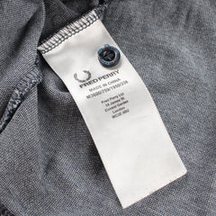Fred Perry Polo T-Shirt - Farbe: Grey - Größe: M - VintageR2