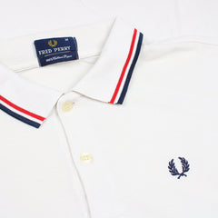 Fred Perry Poloshirt - Farbe: Beige - Größe: M - VintageR2