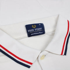Fred Perry Poloshirt - Farbe: Beige - Größe: M - VintageR2