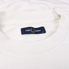 Fred Perry Pullover - Farbe: White - Größe: XL - VintageR2